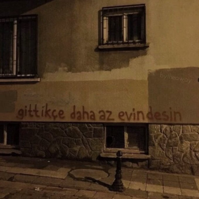 bytheaway's tweet photo. gittikçe daha yabancısın. https://t.co/vlmskuLMuw