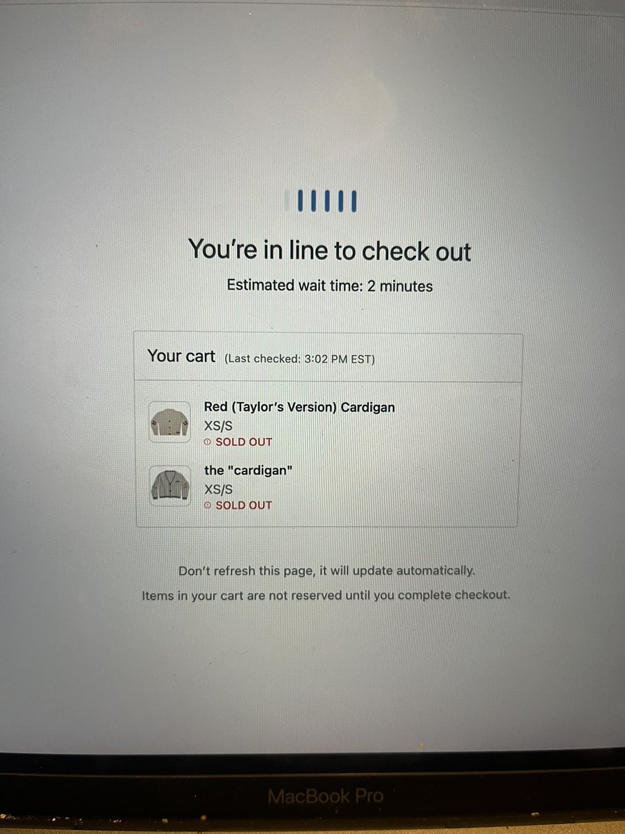 jessgiu's tweet photo. I added these to my cart at exactly 3:00 pm and went to check out so this is fun. I love it here. Why is it this hard to get them?? @taylornation13 #taylornation #TaylorSwift https://t.co/zUdSIhXVAD