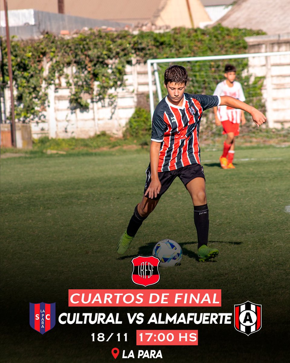 AlmafuerteLV's tweet photo. ⚽ FÚTBOL INFANTIL ⚽

✅ Mañana, desde las 17, visitaremos a Cultural de La Para por los cuartos de final del Torneo Absoluto.

¡VAMOS CHICOS!

#ClubAlmafuerte #futbolinfantil https://t.co/jjrcmWhH8m