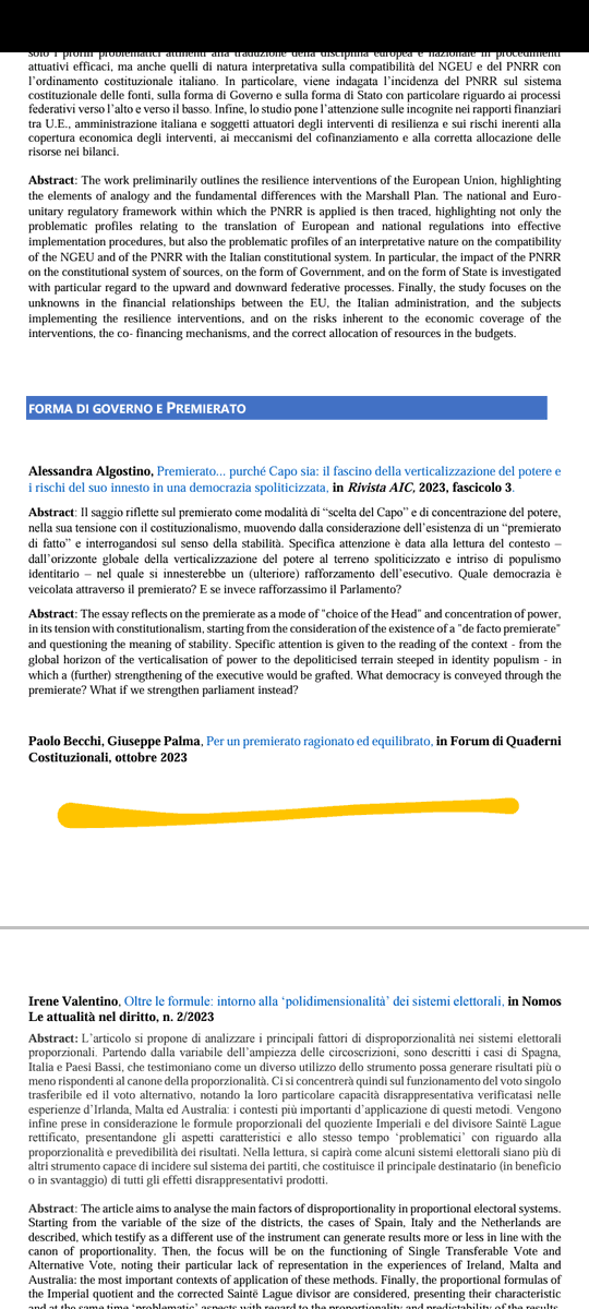 La nostra visione di #premierato è stata segnalata sul sito ufficiale del Governo italiano - Dipartimento per le riforme istituzionali, nella 'newsletter riforme' n. 6 del 10 novembre 2023 👇👇 acrobat.adobe.com/id/urn:aaid:sc… #riforme #riformacostituzionale