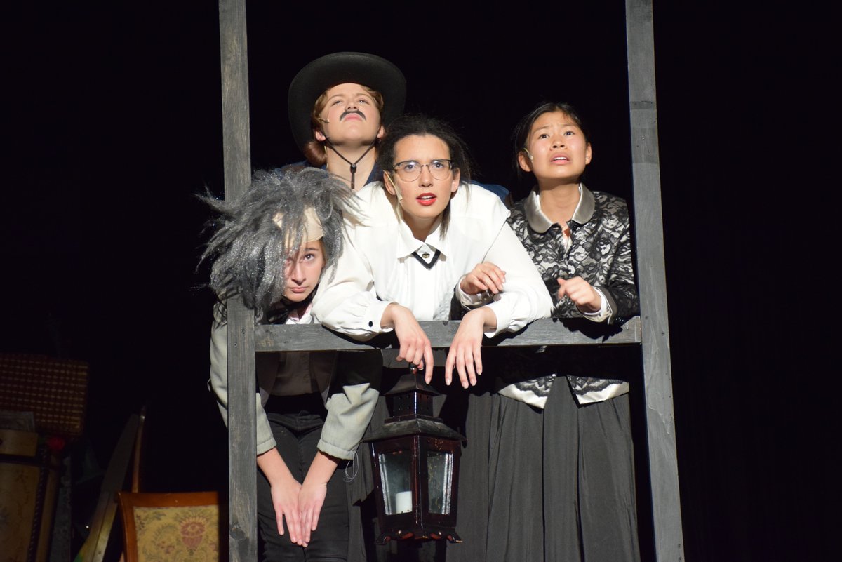 On Stage This Weekend! The High School Drama Club’s production of Ken Ludwig’s “Baskerville: A Sherlock Holmes Mystery.” Performances: Friday, Nov. 17 and Saturday, Nov. 18 at 7 p.m. and Sunday, Nov. 19, at 2 p.m. Donation: $5 per person. #PortJeffProud