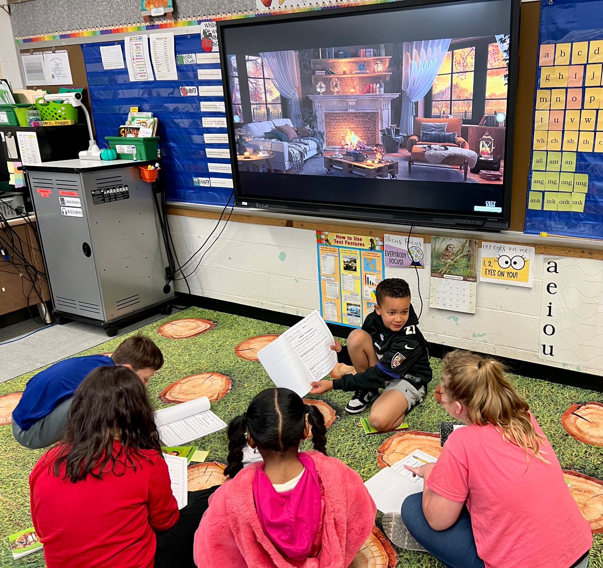 Students did an amazing job during book club today!  They were so excited and did a great job sharing.