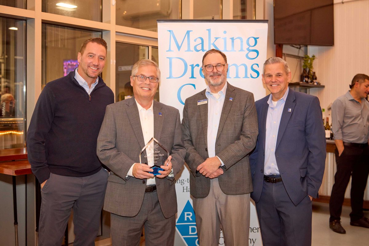 The Regional Development Company (RDC) recognized Centier Bank at its annual awards ceremony as the Bank of the Year with the most funded loans based on quantity and dollar amount. Additionally, Centier Bank business bankers were awarded. Read more here: tinyurl.com/rt2d99ve