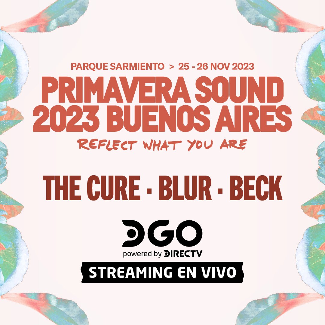 DGO_Latam's tweet photo. Estamos emocionados de anunciar que estaremos transmitiendo el Primavera Sound 2023 en DGO 🌸 ¡Disfruta del show desde donde estés! 📅 25 y 26 de noviembre #PrimaveraEnDGO #PrimaveraSound2023 #DGO #FestivalEnCasa #MúsicaEnVivo #RecitalOnline #PrimaveraSoundEnVivo #MusicFestival