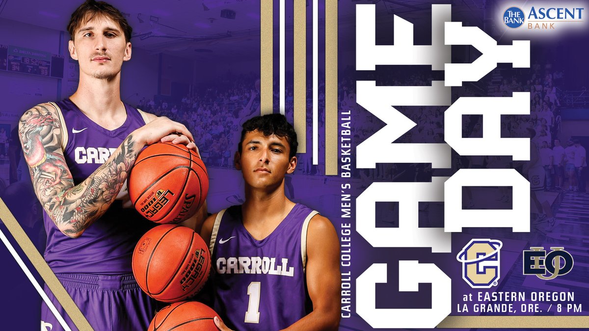 🏀GAMEDAY🏀

🆚: Eastern Oregon
📍: La Grande, Ore.
🕒: 8 p.m. (MDT)
📺: t.ly/oagGi
📊: t.ly/M7dBM

#MarchOn | <a href="/CCSAINTSMBB/">Carroll College Men's Basketball</a>