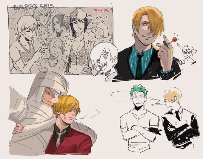 Been obsessed with one piece again lol #ONEPIECE