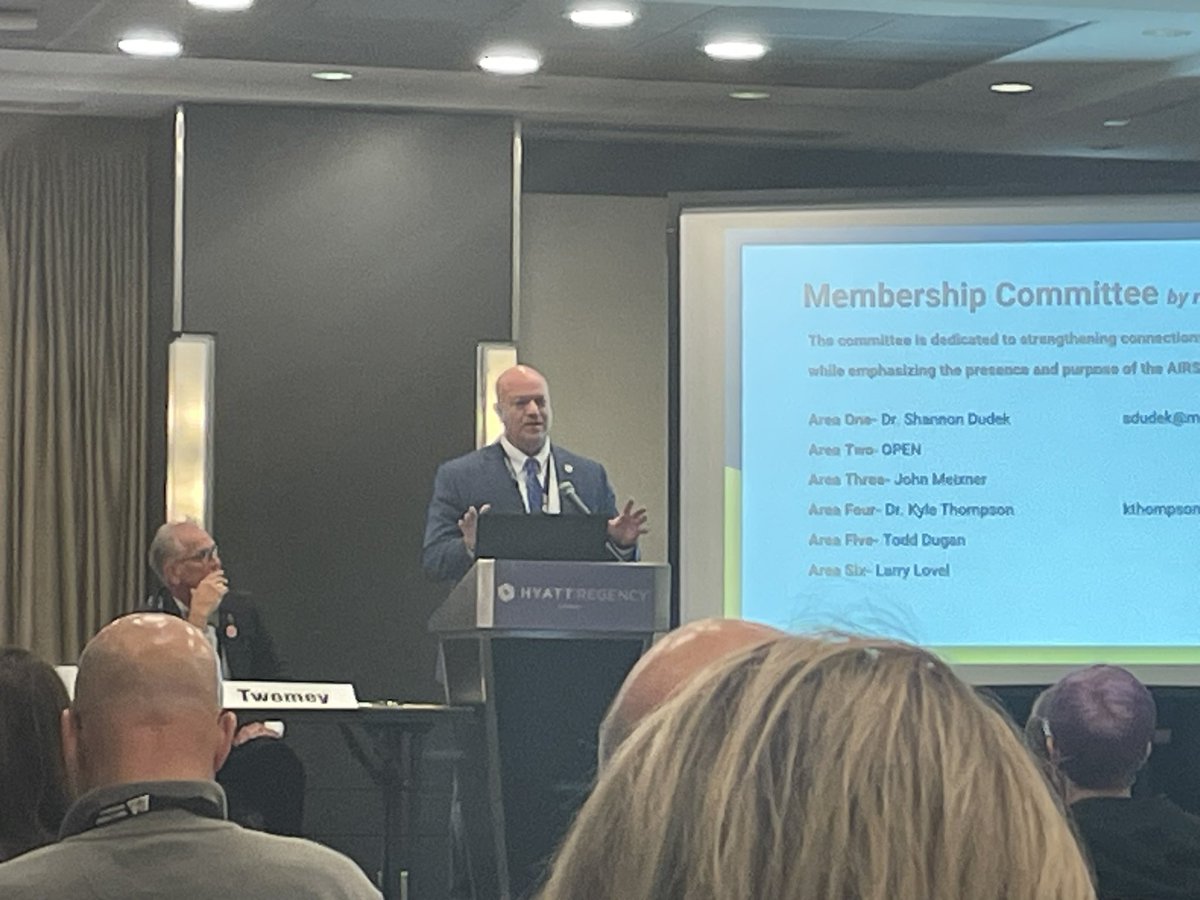 Listening to <a href="/LDLOVEL/">Larry Lovel</a> encouraging membership I IARS

airssedu.org