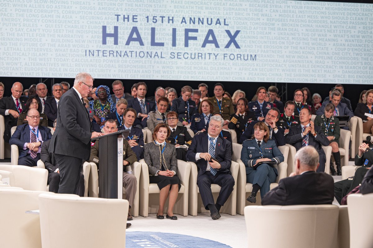 Minister Blair welcomed delegates to the 15th annual Halifax International Security Forum with a keynote speech. He reiterated the critical importance of the rules-based international order and announced significant defence investments in Halifax. canada.ca/en/department-… #HFX2023