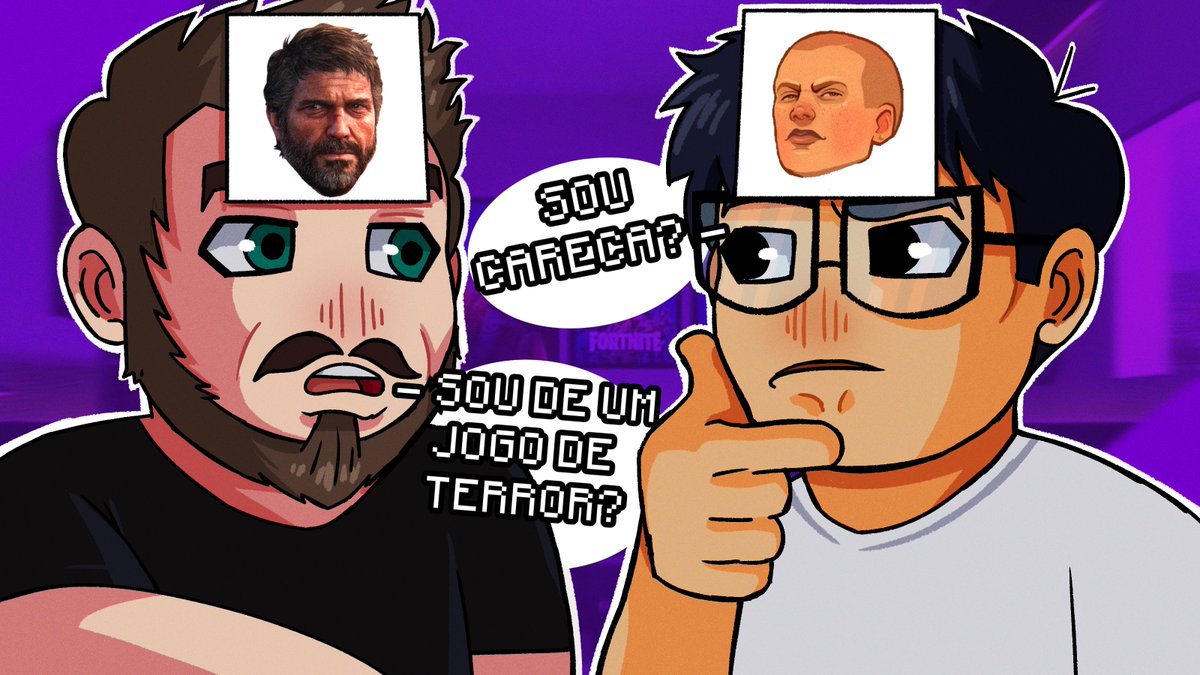 Quem aí curte um QUEM SOU EU com os amigos?

No novo vídeo do Ord, esse é o desafio! QUEM SOU EU mas com personagens de JOGOS

Link do vídeo: youtu.be/7tb9Q_scpkw?si…