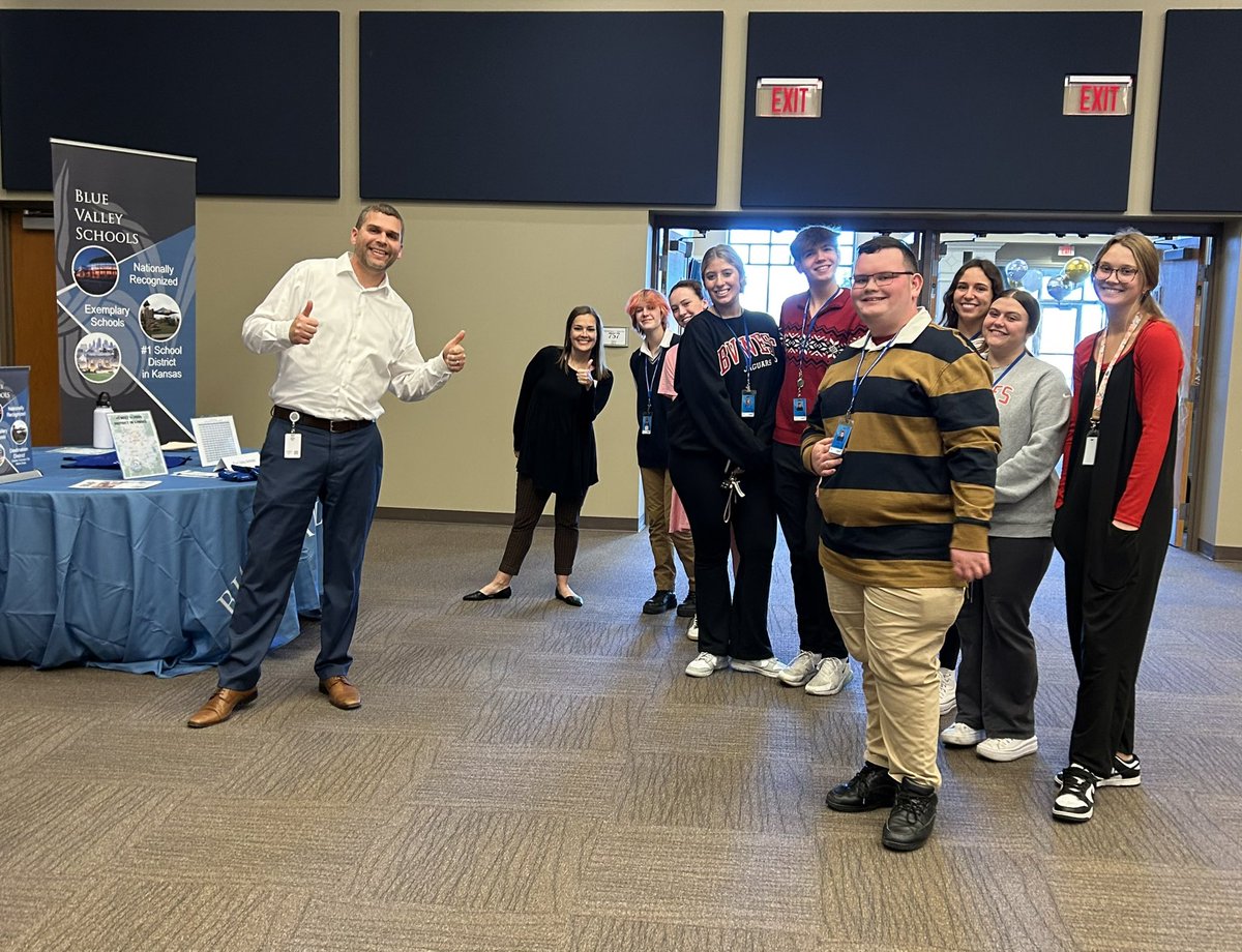 Kelly Wessel (@kellywessel) on Twitter photo 🤩Check out these future exemplary educators!🤩 Over the moon excited to see my friends in our <a href="/BVCAPS/"><a href="/BVCAPS/">@BVCAPS</a></a> Teacher Education Program!! Thank you for attending the Johnson County Educator Fair! 💙<a href="/mckenzie_937/">McKenzie Lueders</a> @BVCAPS <a href="/bvschools/">Blue Valley Schools</a> 🤩Check out these future exemplary educators!🤩 Over the moon excited to see my friends in our <a href="/BVCAPS/"><a href="/BVCAPS/">@BVCAPS</a></a> Teacher Education Program!! Thank you for attending the Johnson County Educator Fair! 💙<a href="/mckenzie_937/">McKenzie Lueders</a> @BVCAPS <a href="/bvschools/">Blue Valley Schools</a>