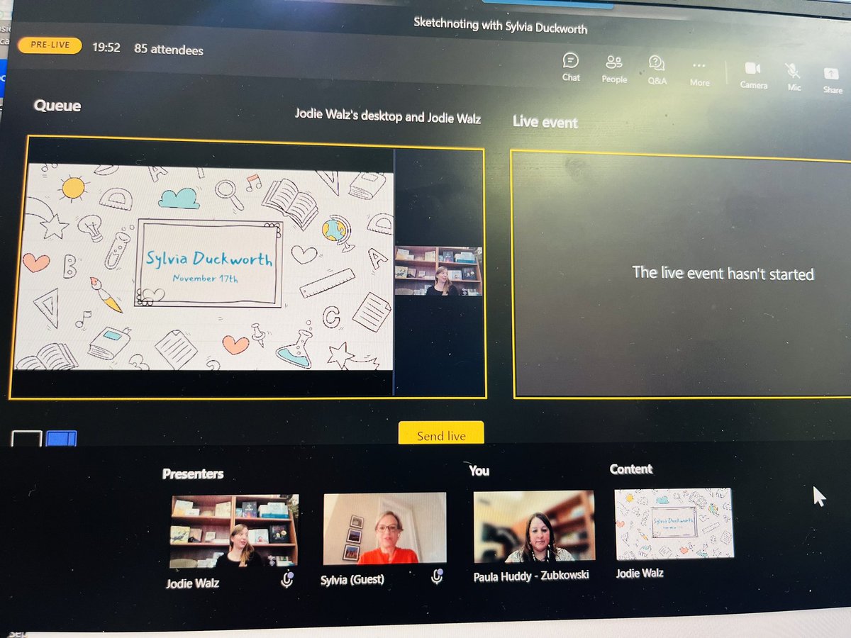 littlephz's tweet photo. @CCSD_edu is thrilled to engage and host #sketchnotefever with Sylvia Duckworth! Over 7500 students are joining 🙌🙌🙌. @edtechjodie @MrsJPerry2 @LynnLeslie2 @krlinton https://t.co/cMulfUaGxf