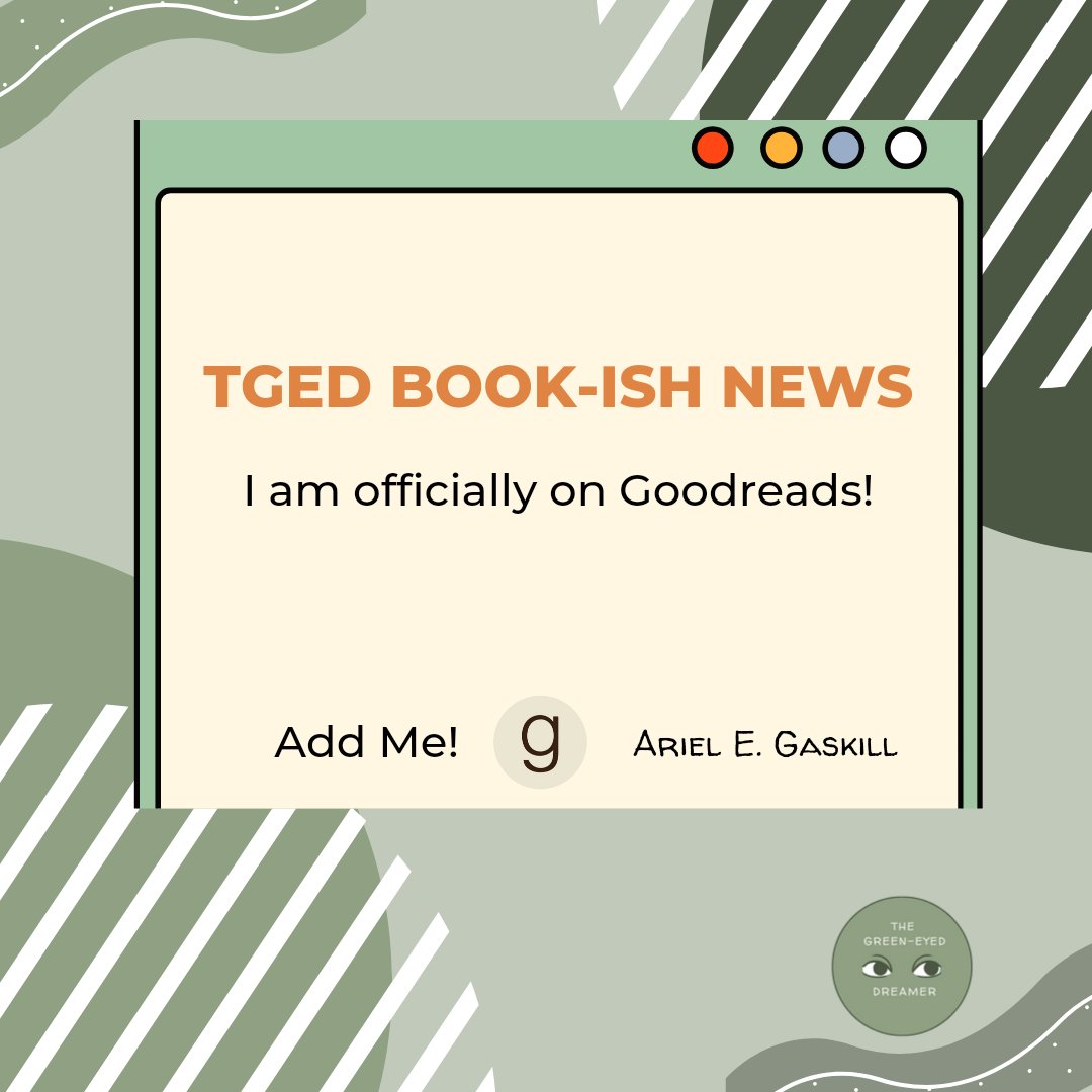 Guess what Inklings... I am officially a #GoodReadsAuthor! 

I have my 'Ask The Author' section open and will be answering the submitted questions soon!