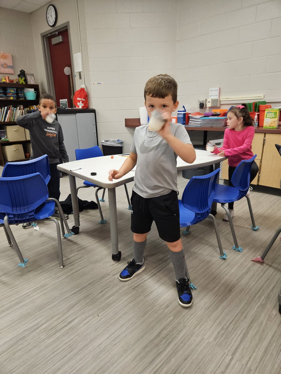 "A whole Lotta shakin" going on in kindergarten. Making butter and memories! Thankful for these cuties. #teamHES <a href="/I_T_Holleman/">Holleman Elementary</a>