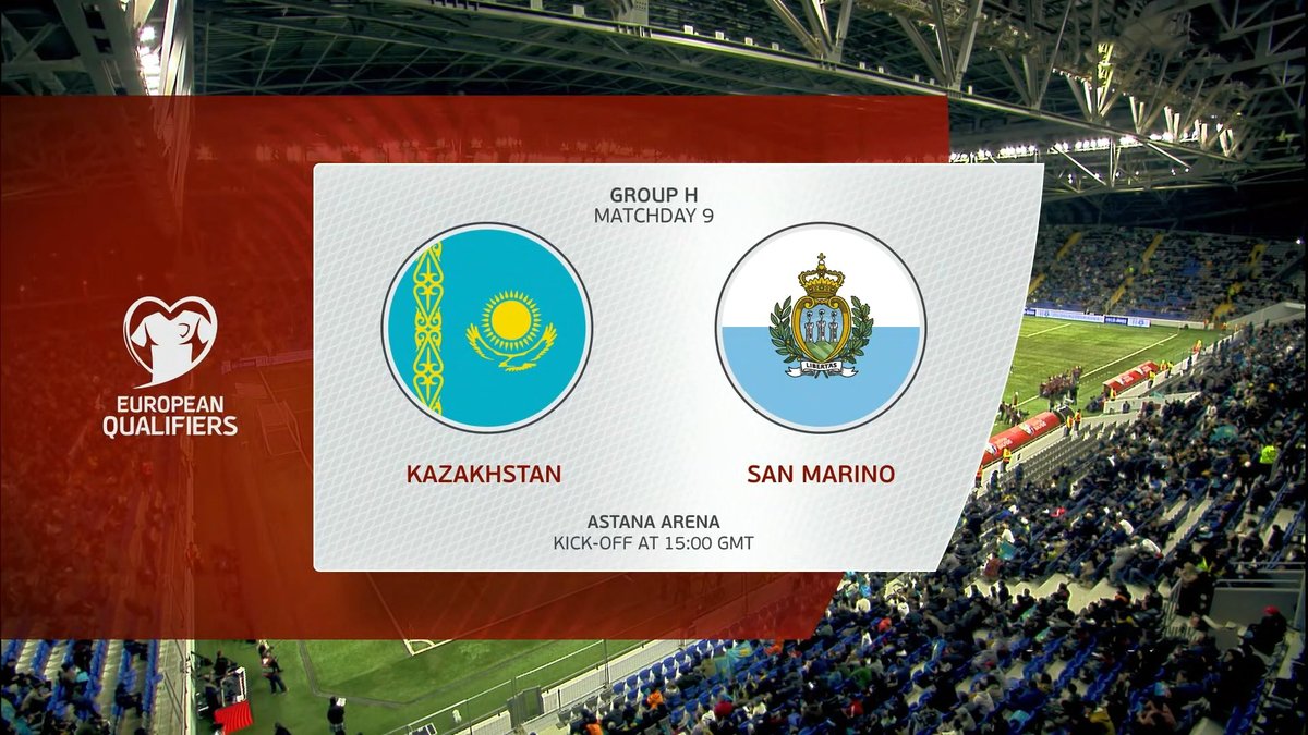 Kazakhstan vs San Marino Full Match Replay