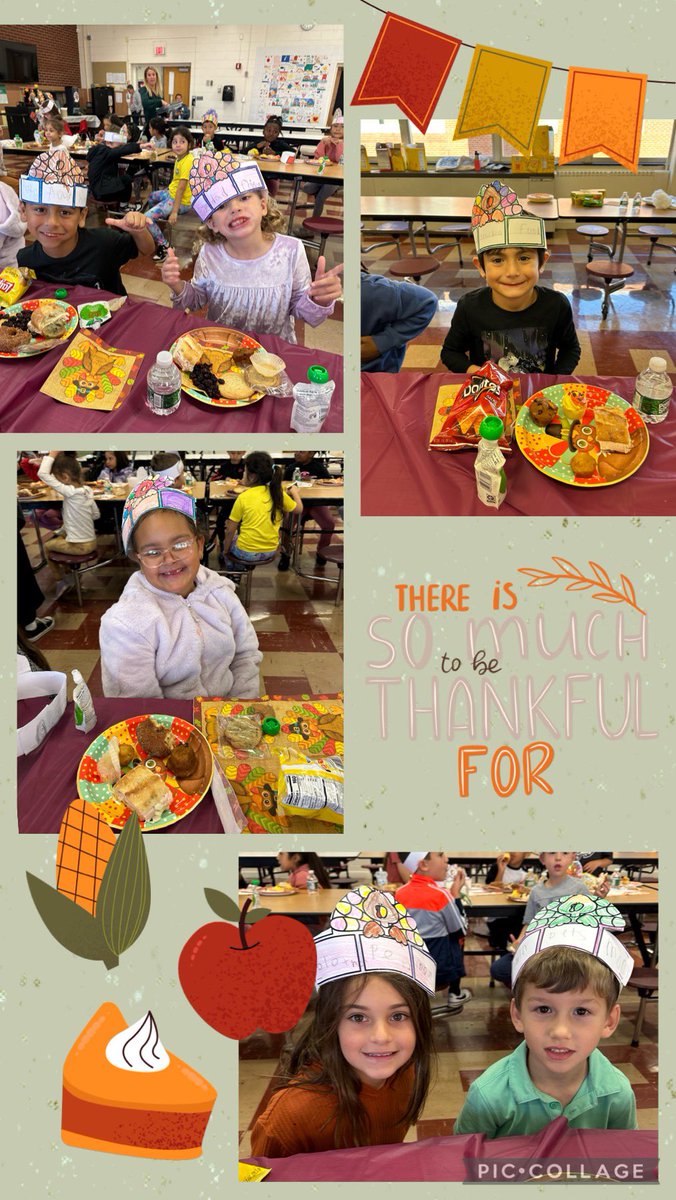 Our first grade Friendsgiving was a blast! We ate some yummy food and shared what we are thankful for! 🦃 #OTESpride #SpartanLegacy