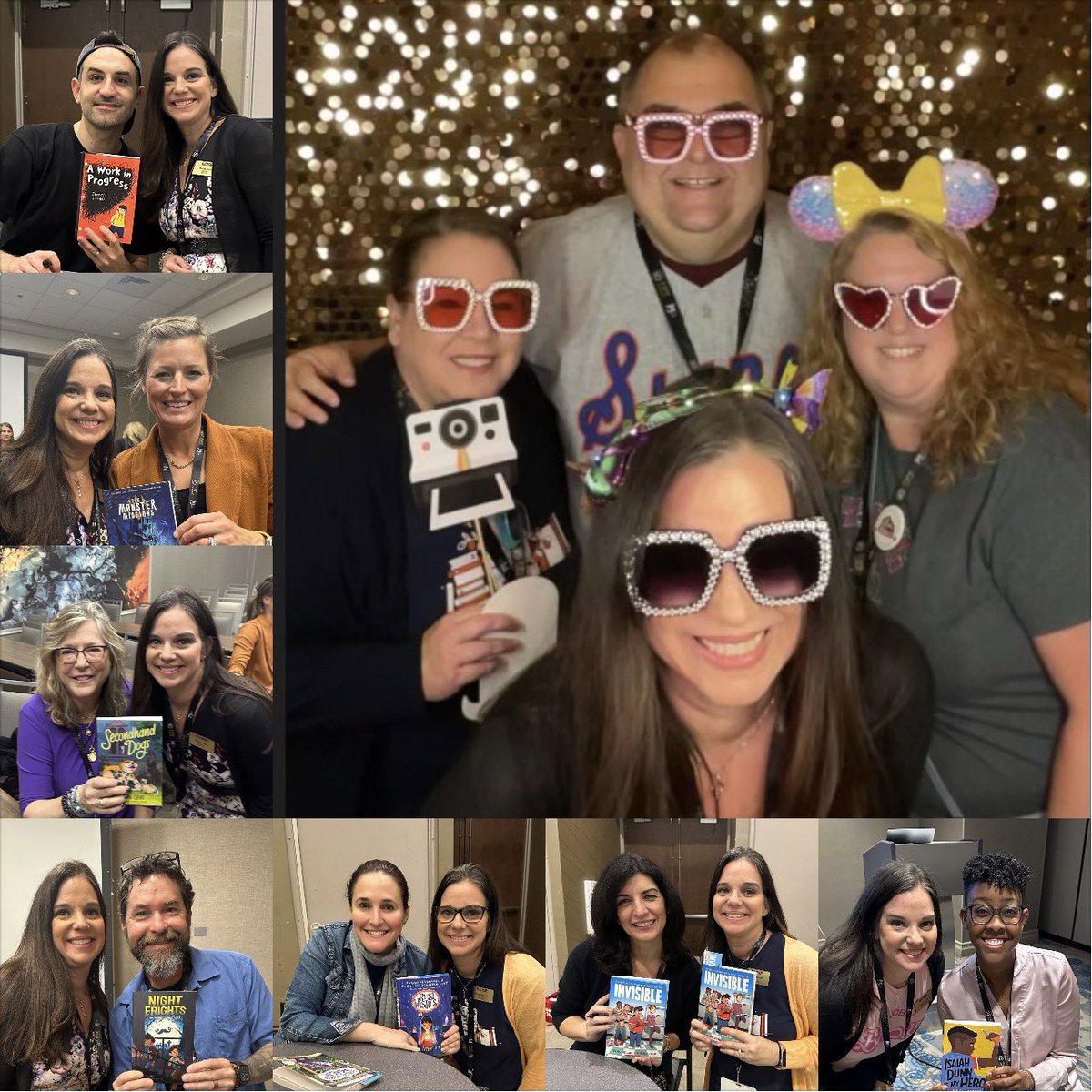 I love being able to connect with authors each year at FAME conference! My students love the signed books. @FloridaMediaEd #OCPSreads @KillarneyOCPS