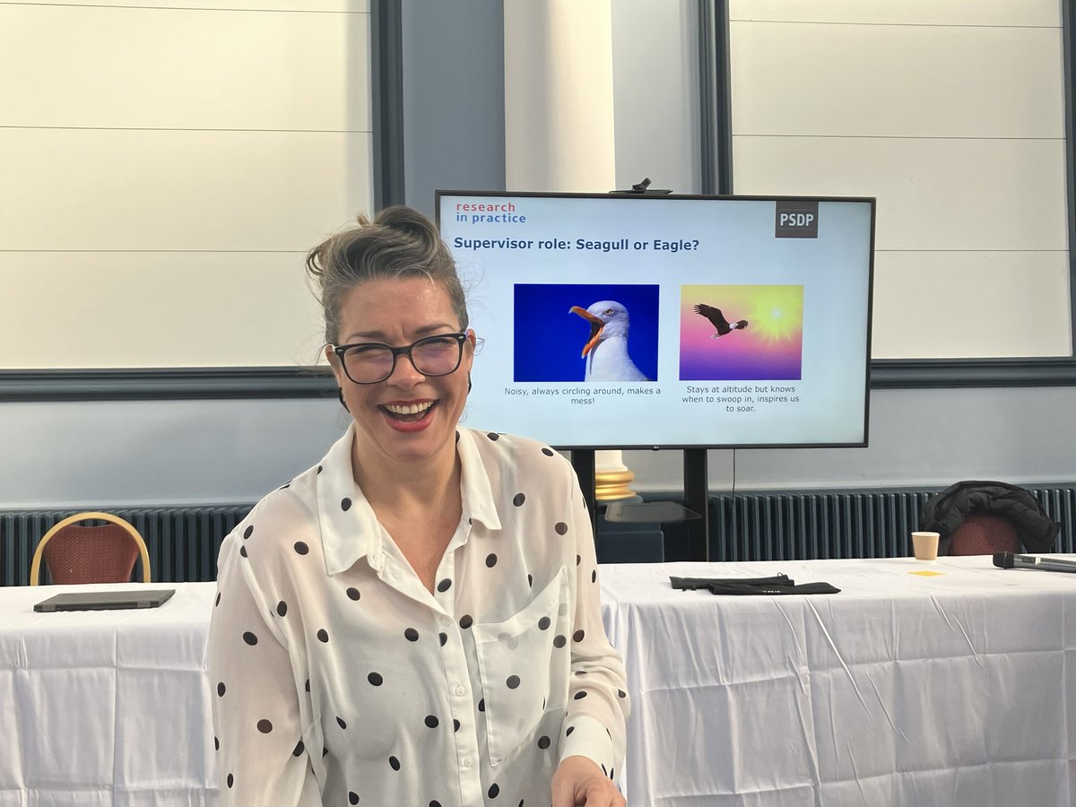 Really good to get time to reflect on the impact of supervision and the power of relationships. Some thought provoking moments at today’s Medway Children’s Services conference. Always inspiring to hear from Dez Holmes, and our amazing staff. #Betheeagle 🦅