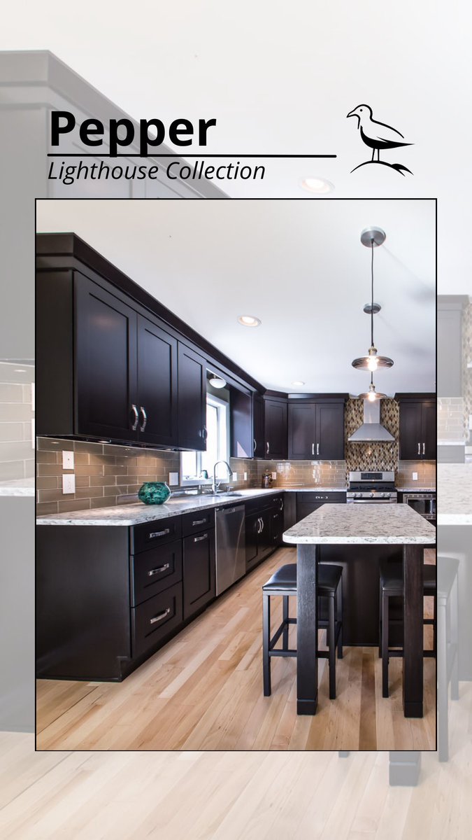 Spicing up the kitchen with our beautiful Pepper Shaker cabinets. We loved how this kitchen looks!🏠🤩
•
•
•
Cabinets: Pepper

#seagullcabinets #kitchen #kitchendesign #peppershaker