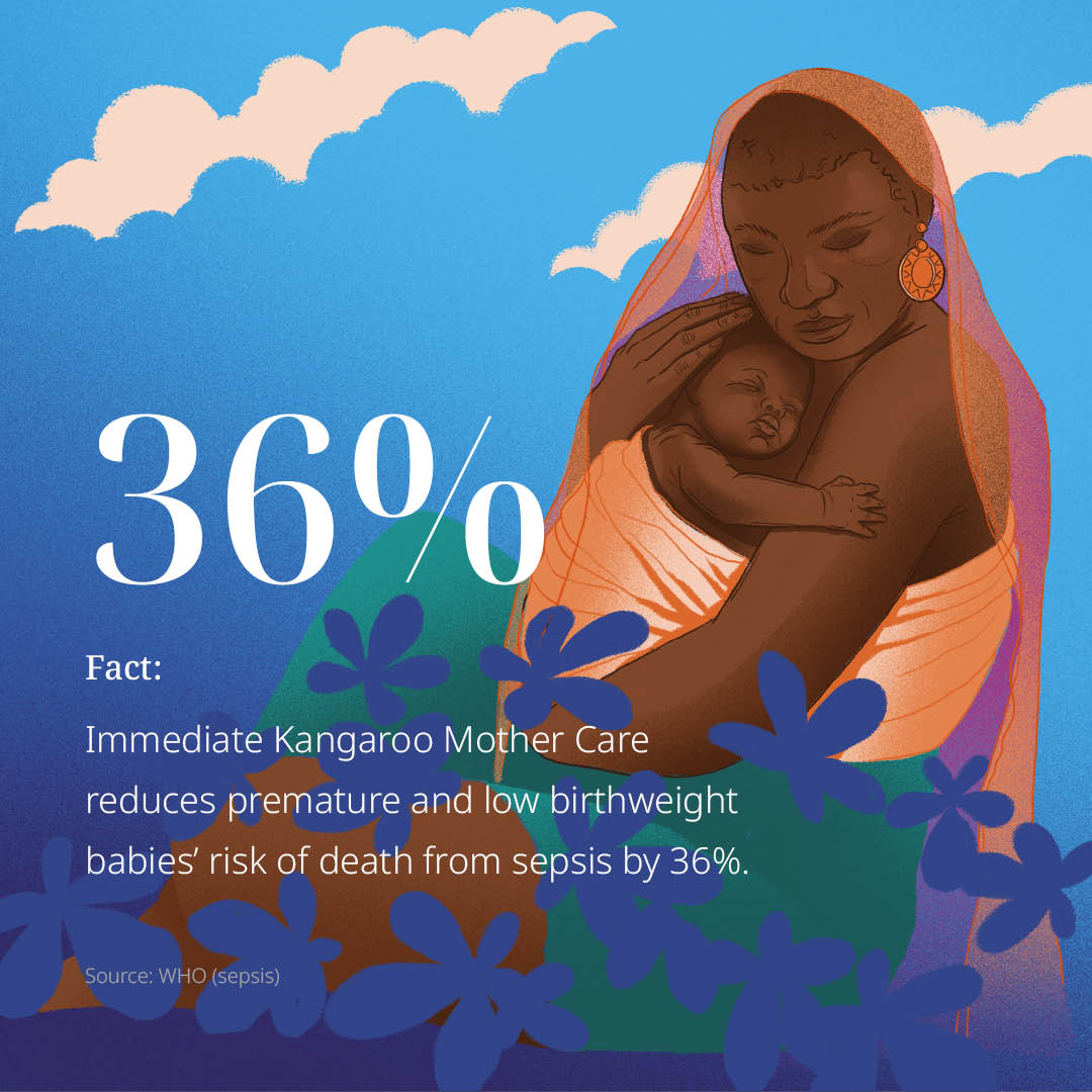 gatesfoundation's tweet photo. A mother’s touch can be lifesaving. The skin-to-skin contact of immediate Kangaroo Mother Care and nourishment from #breastfeeding could save 150,000 newborns each year and transform maternal and newborn care. #WorldPrematurityDay #ZeroSeparation https://t.co/OfSQtwWFLS