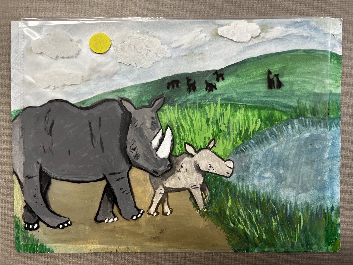 artBWHS's tweet photo. Celebration Friday! Just a few of the fantastic pieces that students have been working on #paintingchallenges #environmentalconcerns #ratemyday @BWLSD https://t.co/itcx9uzYwv