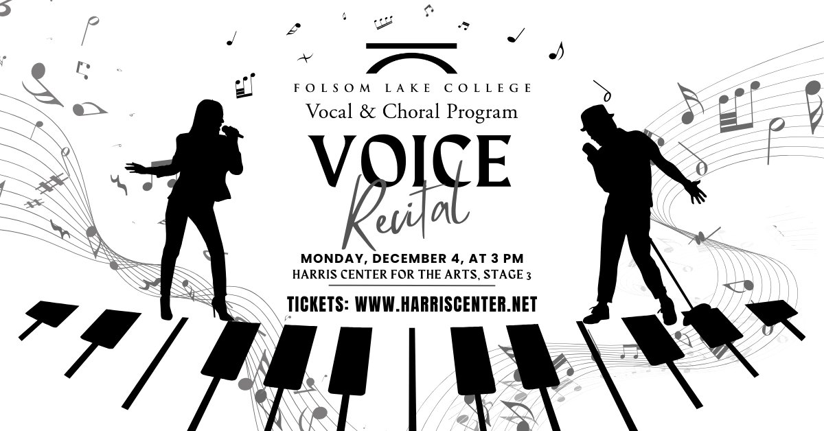 The FLC Vocal & Choral Program presents a Voice Recital on Mon., Dec. 4, at 3pm, at the @HarrisCenter showcasing the talents of FLC's vocal students. Don't miss this opportunity to witness emerging talent live! Tickets are $27 at harriscenter.net. #studentperformances