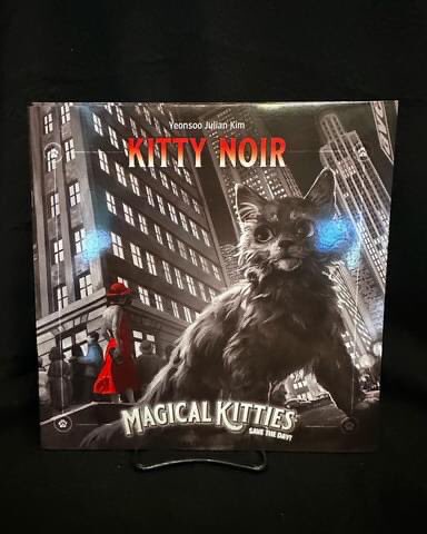 rivertowngames's tweet photo. We have the new Magical Kitties expansion Kitty Noir! We also finally got the base game and the DM kit back in stock. DND but with neighborhood cats? Hell yeah! #ttrpg #magicalkitties #kittynoir #rivertowngames #redwingmn #gamesgalore https://t.co/1PuYlbMZ5s