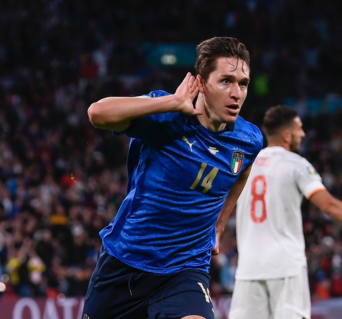 IFTVofficial's tweet photo. GOD BLESS THIS MAN, FEDERICO CHIESA ❤️🇮🇹 https://t.co/LToUjDXRnw