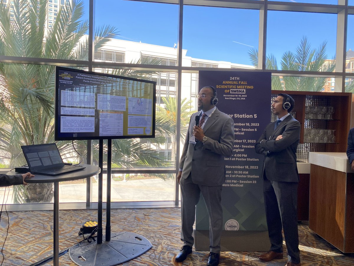 Kareim_UroMD's tweet photo. Excited to share our post-salvage prostatectomy Penile Prosthesis satisfaction & complications rates
Grateful for Dr. Wang's ongoing support and mentorship
5th Abstract โ
8 remaining ๐
#tigermaker #Menshealth
@SMSNA_ORG @UTHealthHouston @UTHUrology @MDAndersonNews #SMSNA23 https://t.co/OiluEbjbjD