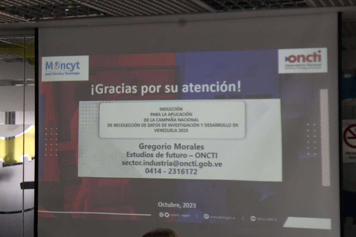 El principal objetivo de esta presentación fue mostrar el programa de levantamiento de Información de la Investigación y Desarrollo, dirigido al sector industrial, para facilitar información precisa al Consejo Presidencial para la Ciencia, Tecnología e Innovación.