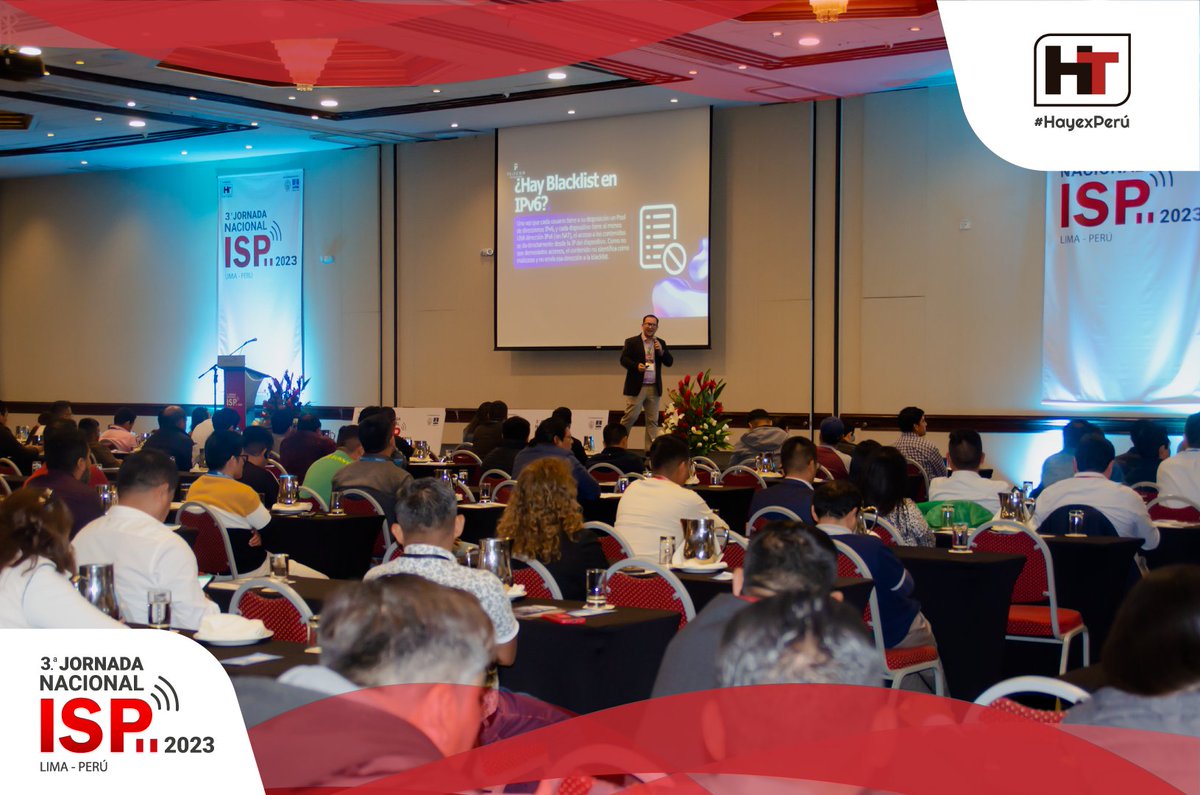 HayexTechnology's tweet image. #Atención  #HayexPerú🇵🇪
Gracias, a Uesley Correa, 𝗖𝗘𝗢 𝗱𝗲 𝗧𝗘𝗟𝗘𝗖𝗢𝗠 𝗜𝗦𝗣 𝗦𝗢𝗟𝗨𝗧𝗜𝗢𝗡𝗦; por acompañarnos en esta 𝘁𝗲𝗿𝗰𝗲𝗿𝗮 𝗲𝗱𝗶𝗰𝗶𝗼́𝗻 del 𝗲𝘃𝗲𝗻𝘁𝗼.
#3raJornadaISPPerú #JornadaISP  #Jornada2023 #Lima #Perú #Perú2023 #Telecomunicaciones #evento