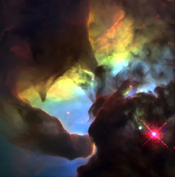 MarijkeRKLB's tweet photo. Speciaal voor de Forum idioten.

#Messier8, de ,#Lagunenevel, op 5.200 lichtjaar afstand van de aarde in sterrenbeeld Boogschutter.

Enjoy the view.
De Zandloper. https://t.co/d03R5LVRsD