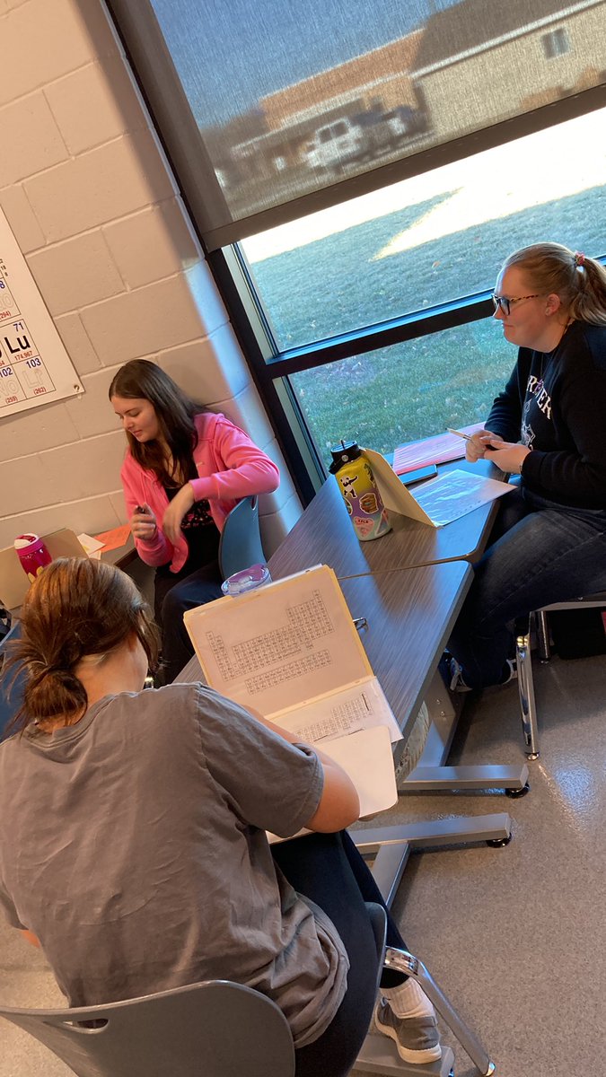 dchssander's tweet photo. Battleship Day in chemistry.  Students demonstrate their understanding of electron configurations. @dchssander @DC_Scouts https://t.co/RU4B0w2q2G