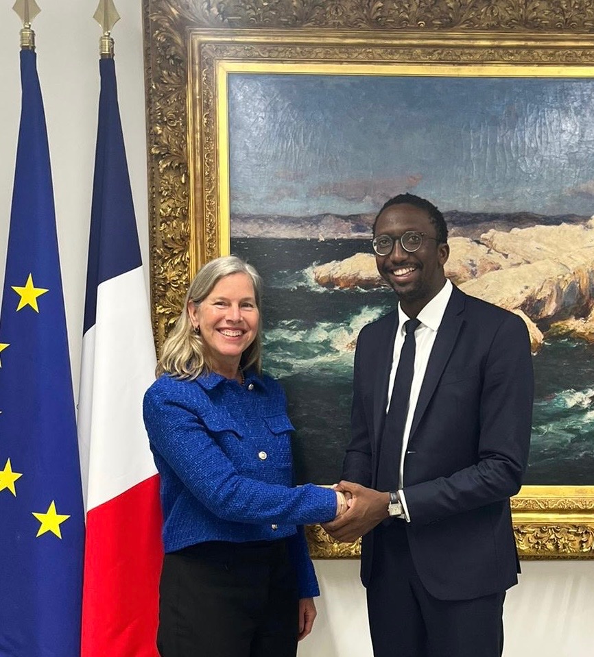 My great appreciation to @HerveBerville Secrétaire d’Etat chargé de la Mer for envisioning the valuable collaboration ahead with @UNEP for #ocean and #biodiversity