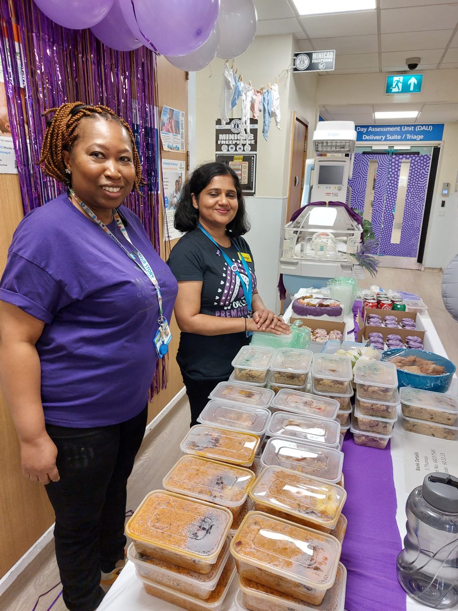 Today we celebrated 'World Prematurity Day' .. Started with a bit of fundraising.. Some of our staff cooked lovely savoury goodies to sell.. Mmm😋