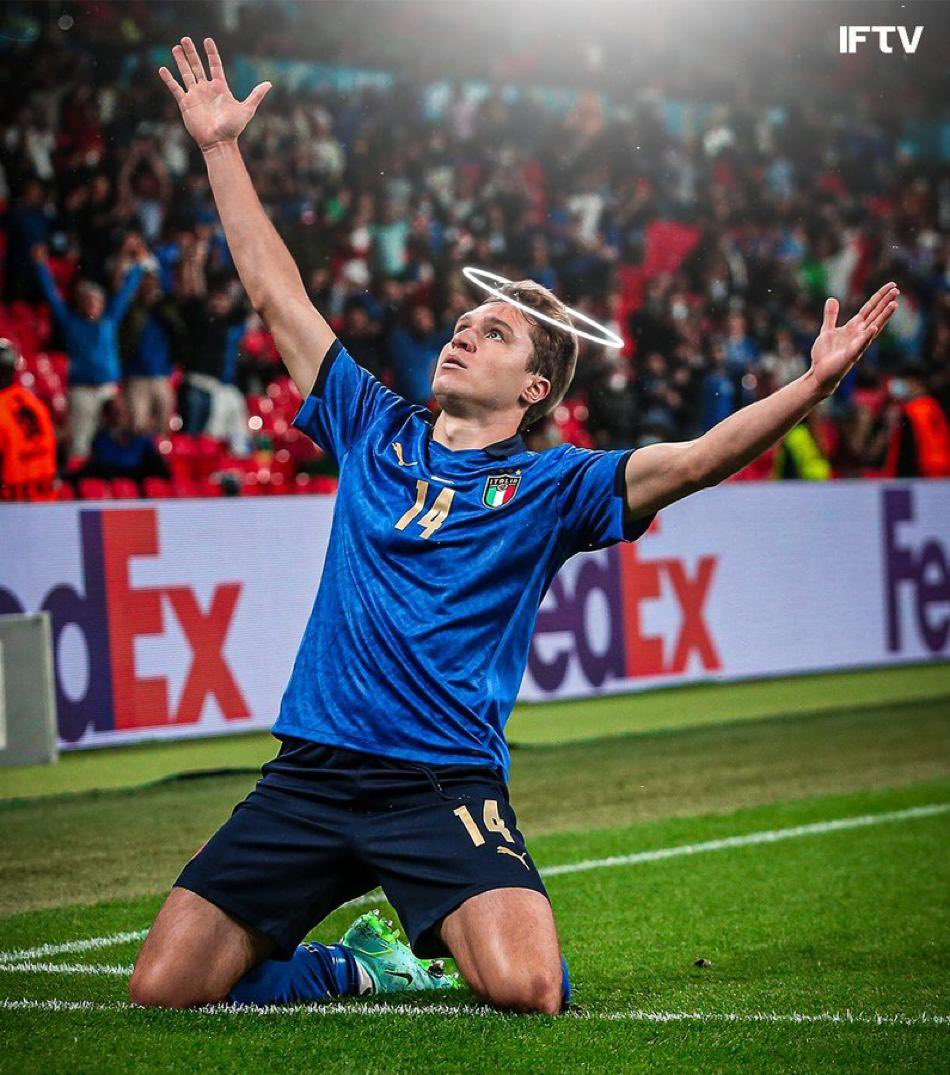 IFTVofficial's tweet photo. • Italy’s saviour in Euro 2020 ✅
• Italy’s saviour in Euro 2024 Qualifying ✅

2 goals in Federico Chiesa’s FIRST Euro 2024 qualifier - Fuoriclasse ⭐️ https://t.co/qJzmfPKPOF