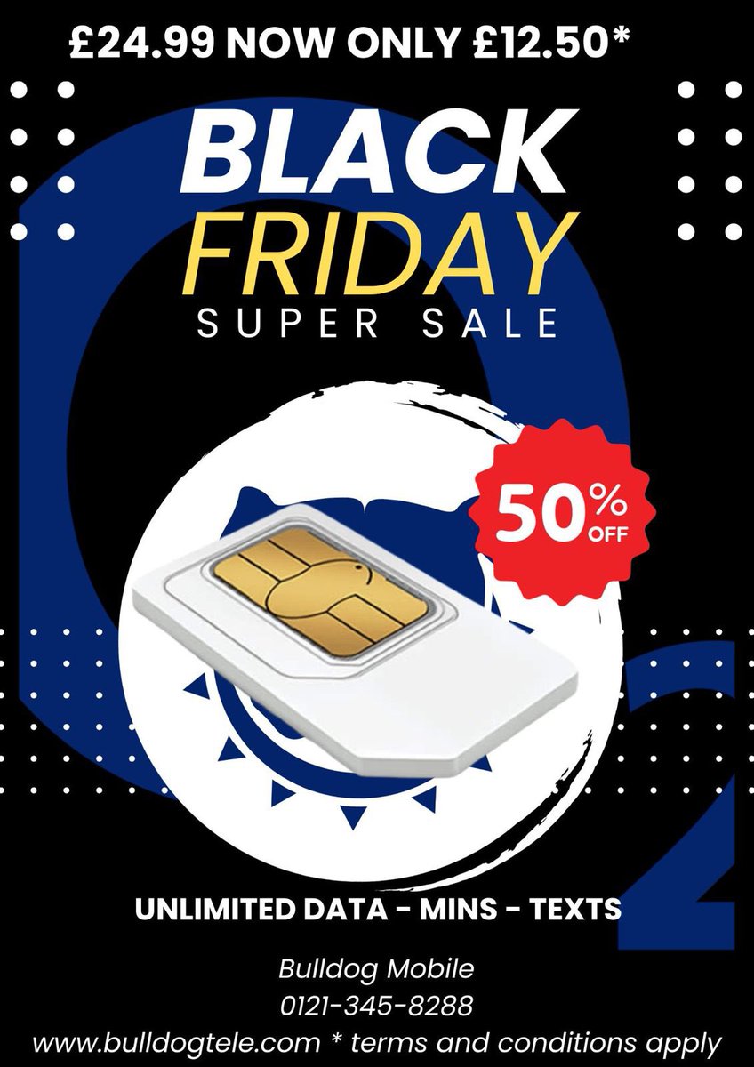 Get one before they are all gone #deal #BlackFriday #UnlimitedInternet