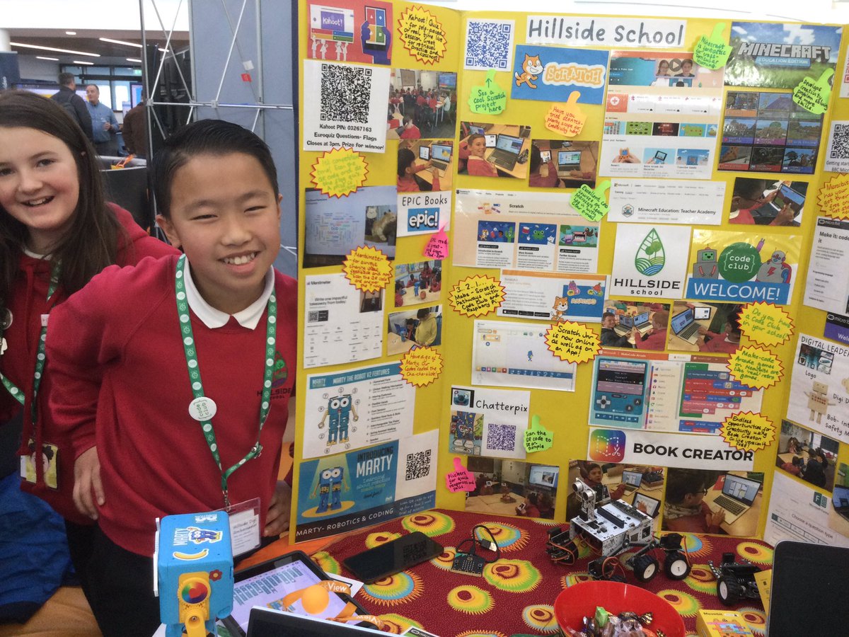 SchoolHillside1's tweet photo. @AberdeenshireLL @DigiLearnScot @CodeClub @codeclubscot thank you so much for all the swag and leaflets that you gave us for @AberdeenshireLL #LoveLearningCreatively Inset Event for teachers across the authority. The pupils say a huge than you for the lanyards & badges too. https://t.co/YTBsUX5Q1o