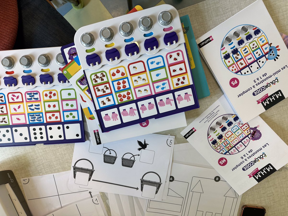 École de Millay (@ecole_millay) on Twitter photo Mais que font les maîtresses pendant la pause méridienne ?
Elles testent le nouveau matériel pédagogique commandé chez <a href="/NathanEditions/">Editions Nathan</a>
Color code, boîte à décomposer, boîte à énigmes et boîtes à magnets adoptés.
👌 Au top!
Cc <a href="/22llc/">ᒪᗩᑌᖇᕮᑎᑕᕮ ᒪᕮ ᑕOᖇᖴ</a> <a href="/MHMternelle1/">MHM@ternelle</a> <a href="/Nathan_maternel/">Nathan Maternelle</a> Mais que font les maîtresses pendant la pause méridienne ?
Elles testent le nouveau matériel pédagogique commandé chez <a href="/NathanEditions/">Editions Nathan</a>
Color code, boîte à décomposer, boîte à énigmes et boîtes à magnets adoptés.
👌 Au top!
Cc <a href="/22llc/">ᒪᗩᑌᖇᕮᑎᑕᕮ ᒪᕮ ᑕOᖇᖴ</a> <a href="/MHMternelle1/">MHM@ternelle</a> <a href="/Nathan_maternel/">Nathan Maternelle</a>