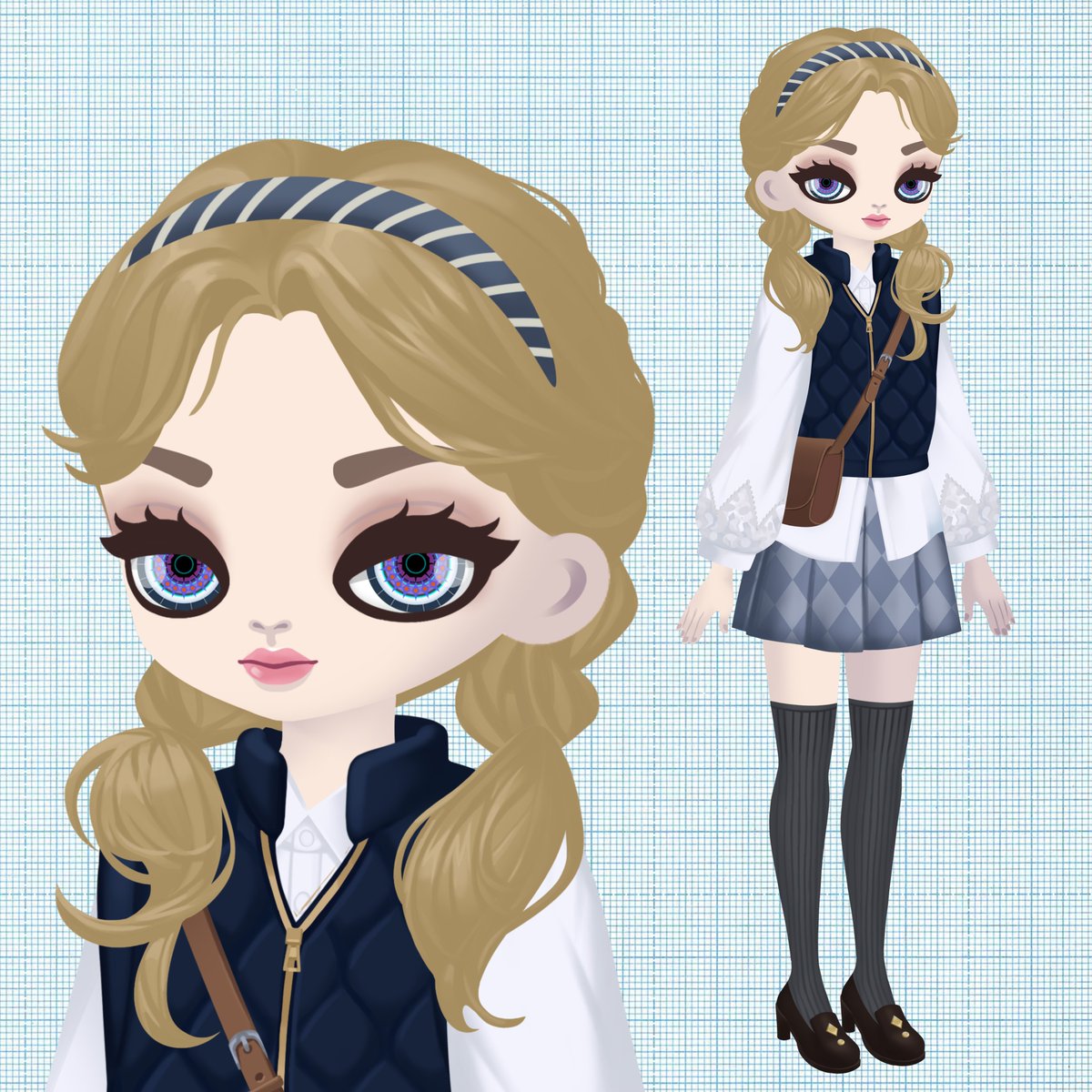 AlteregoCity's tweet photo. No weather is too cold to wear a cute skirt! It’s all about what you style with it✨
Take a look at this fashionable avatar who is rocking the short skirt look!
#customizeyourself #avatartype https://t.co/xax7x9oIDi