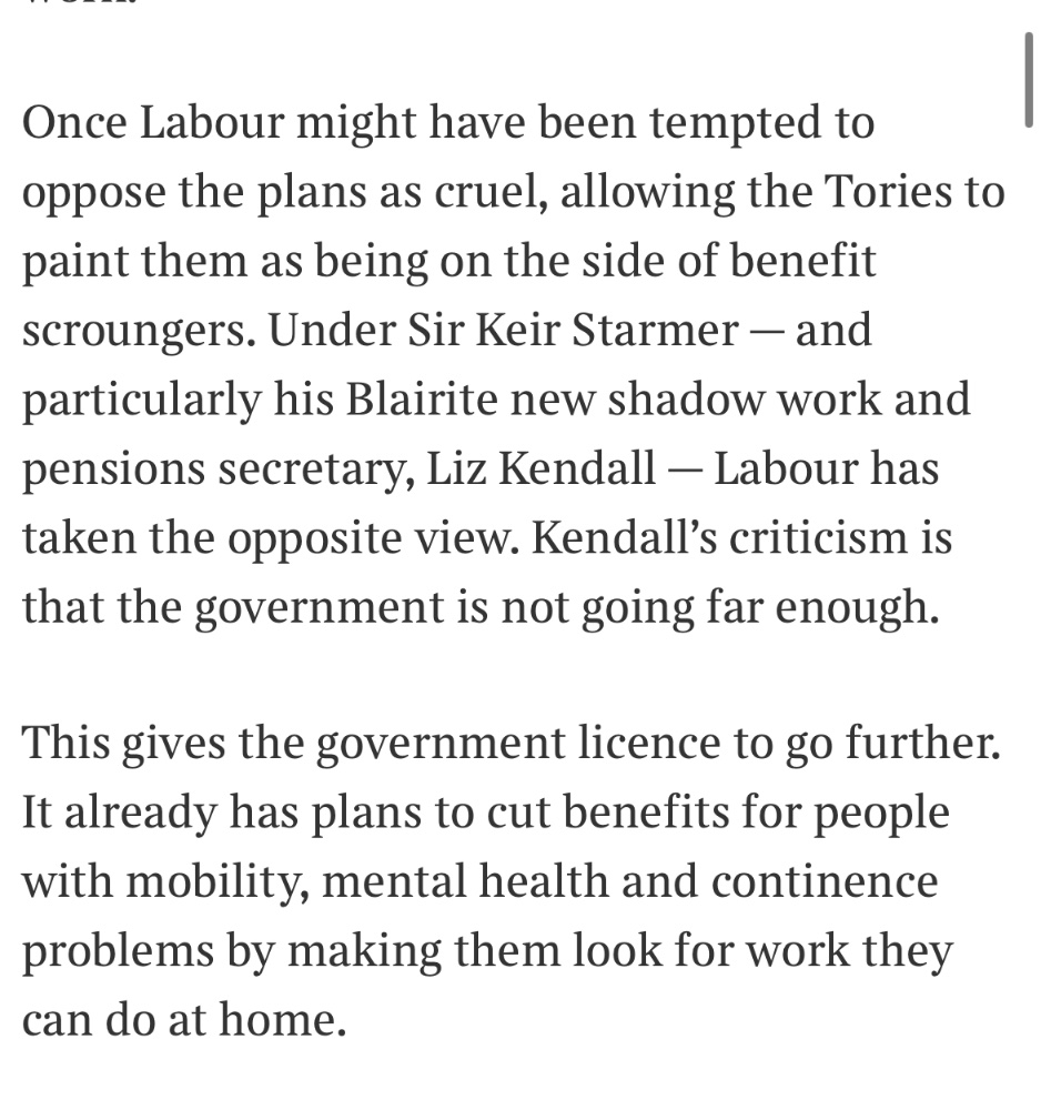 Dr Jay Watts (@shrink_at_large) on Twitter photo Dear <a href="/leicesterliz/">Liz Kendall</a>
Could you please clarify Labour's position on free prescriptions being take away from benefits claimants who are sanctioned according to the gov's just announced plans? As a clinician, I must emphasise the anxiety this is causing nationally.
Best,
Jay Dear <a href="/leicesterliz/">Liz Kendall</a>
Could you please clarify Labour's position on free prescriptions being take away from benefits claimants who are sanctioned according to the gov's just announced plans? As a clinician, I must emphasise the anxiety this is causing nationally.
Best,
Jay