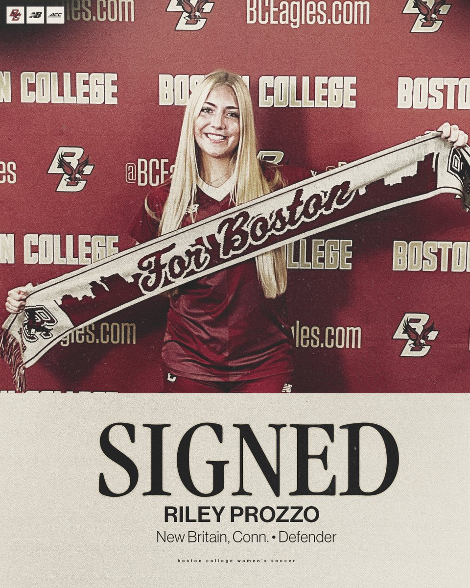 BC_WSOC's tweet photo. Officially an Eagle! 

Can't wait to welcome Riley to BC next fall!!! https://t.co/iscfDHymUa