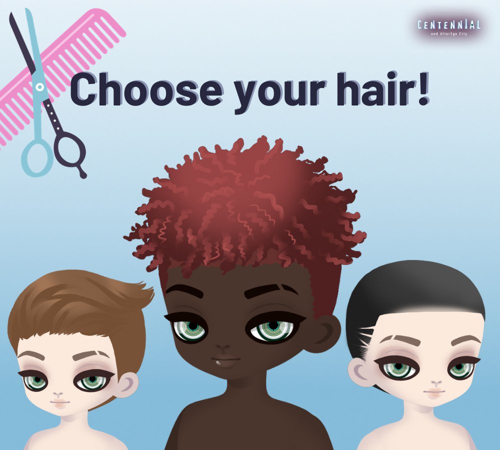 AlteregoCity's tweet photo. Hairstyling can be difficult with shorter hair but we’ve got you covered💇♂️
Check out some of these hair options and ask your friends what they think!
#avatartype #animeavatar #customizeyourself https://t.co/dGM1eG8UnW