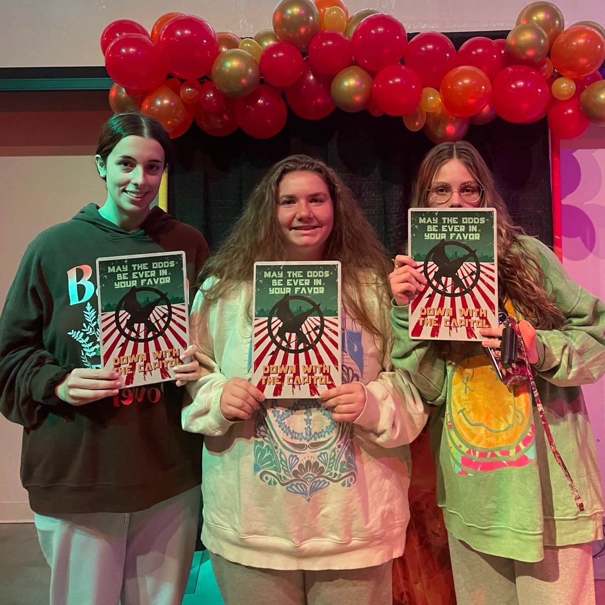 MsmuAmp's tweet photo. Thank you to all of our tributes who participated in last night's Hunger Games Trivia, AMP's final trivia night event of the semester. Congratulations to our winning teams!

First Place -- Peeta is Bae
Second Place -- You Must Make Haste
Third Place -- The Careers https://t.co/hdYGY6adpD