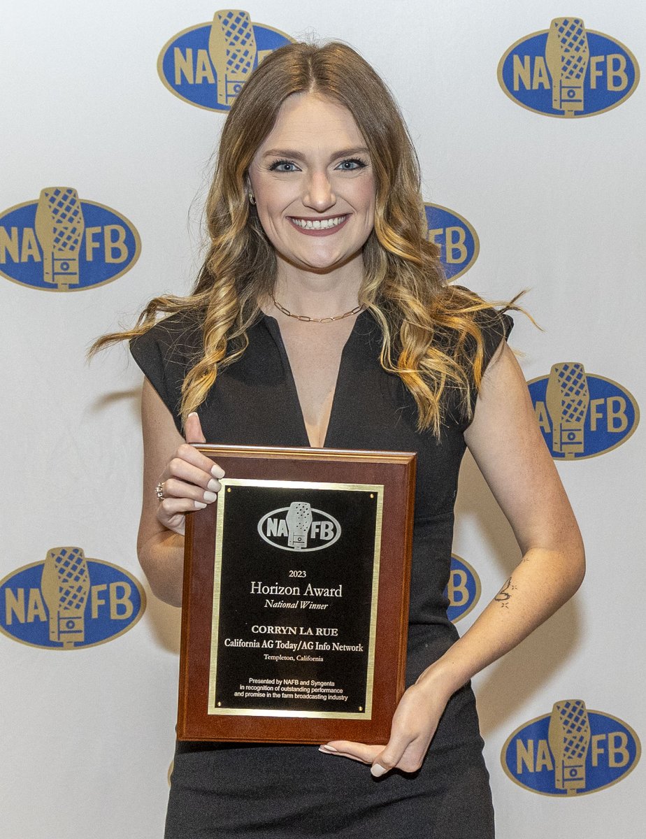 NA🎙FB (@nafb) on Twitter photo Congratulations to Corryn La Rye on receiving the NAFB Horizon Award. This award recognizes a new broadcaster not only for their dedication to the field of broadcasters, but also for the new perspectives and passion they bring into the industry. #NAFB23 Congratulations to Corryn La Rye on receiving the NAFB Horizon Award. This award recognizes a new broadcaster not only for their dedication to the field of broadcasters, but also for the new perspectives and passion they bring into the industry. #NAFB23