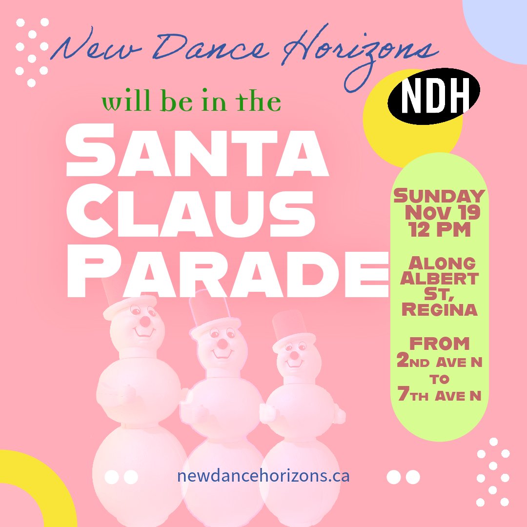 Look out for NDH in the Santa Claus Parade this Sunday! A free family friendly event for everyone.