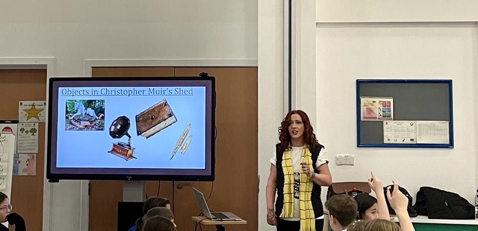 KHDawson1's tweet photo. Yesterday marked my first author visit to Blacklaw Primary School - hopefully the first of many. I loved every minute! A huge shout out to the pupils - and the staff - of Blacklaw … you were fantastic &amp; I can’t thank you enough. #khdawson #BookWeekScotland https://t.co/UIMWG0zBq6
