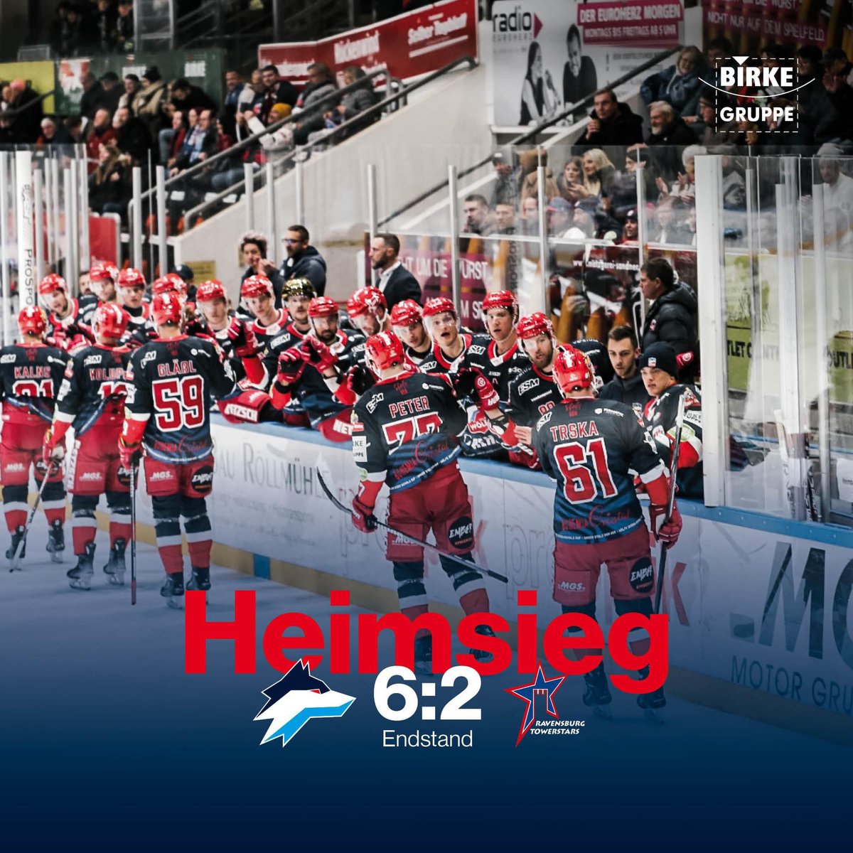 selberwoelfe's tweet photo. #drittelticker #heimspiel #netzscharena #selrvt #del2 #HerzblutEishockey #SelberWölfe #HockeyisDiversity #heimsieg https://t.co/eymcm6KXMw
