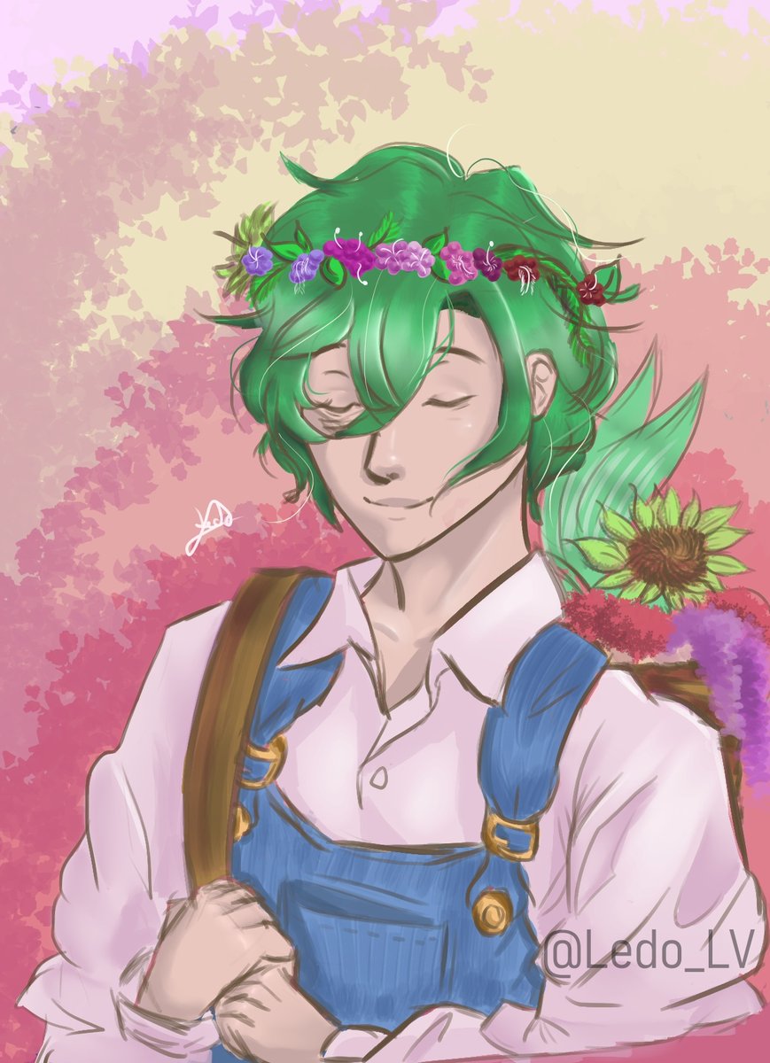 Ledo_LV's tweet photo. Eu adoro coroa de flores c: https://t.co/uR4siTeMWd