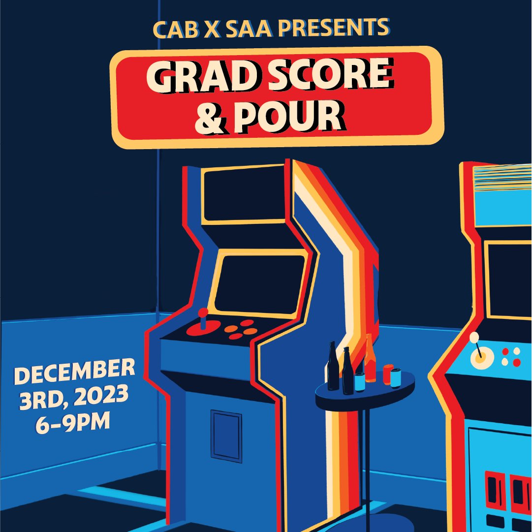 ritcab's tweet photo. Score high &amp; pour more! Calling all soon-to-be graduates, CAB Grad Programming’s first event has us storming Swillburger for a night of arcade games, food and drink, and a night of unforgettable memories! 🎓Commencement might be in May, but we are commencing the party NOW! 🎉 https://t.co/lfCgC31yh5