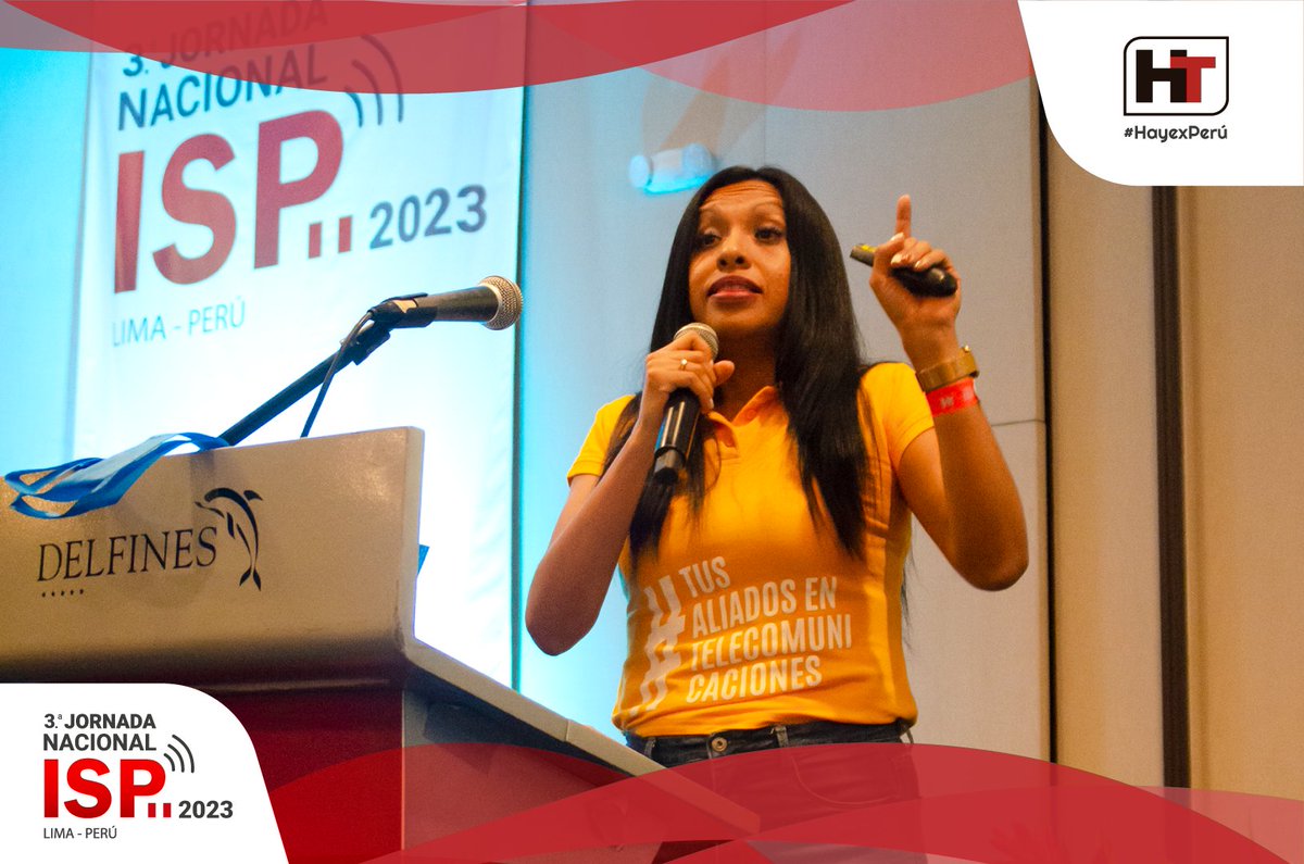 HayexTechnology's tweet image. #Atención  #HayexPerú🇵🇪
Gracias, a 𝗣𝗮𝘁𝗿𝗶𝗰𝗶𝗮 𝗨𝗿𝗶𝗯𝗲, 𝗚𝗲𝗿𝗲𝗻𝘁𝗲 𝗚𝗲𝗻𝗲𝗿𝗮𝗹 𝗱𝗲 Effective Brands; por acompañarnos en esta 𝘁𝗲𝗿𝗰𝗲𝗿𝗮 𝗲𝗱𝗶𝗰𝗶𝗼́𝗻.
#3raJornadaISPPerú #JornadaISP  #Jornada2023 #Lima #Perú #Perú2023 #Telecomunicaciones #evento #Hayex